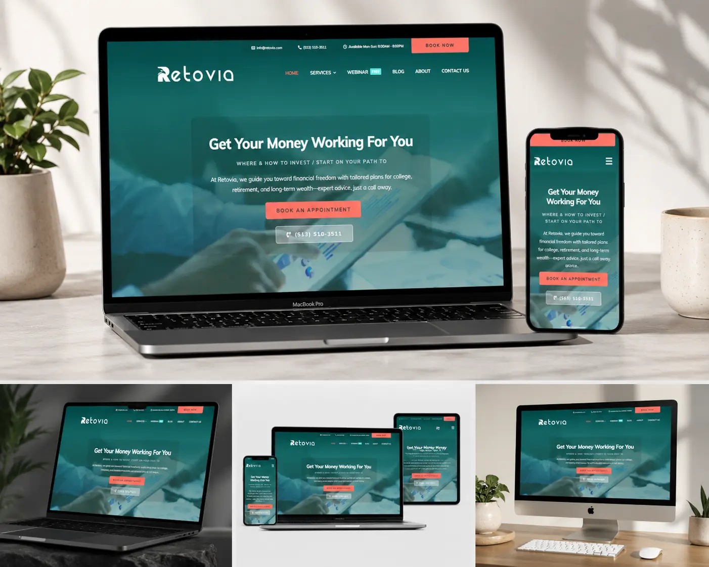 retovia responsive design aliyousefi.me